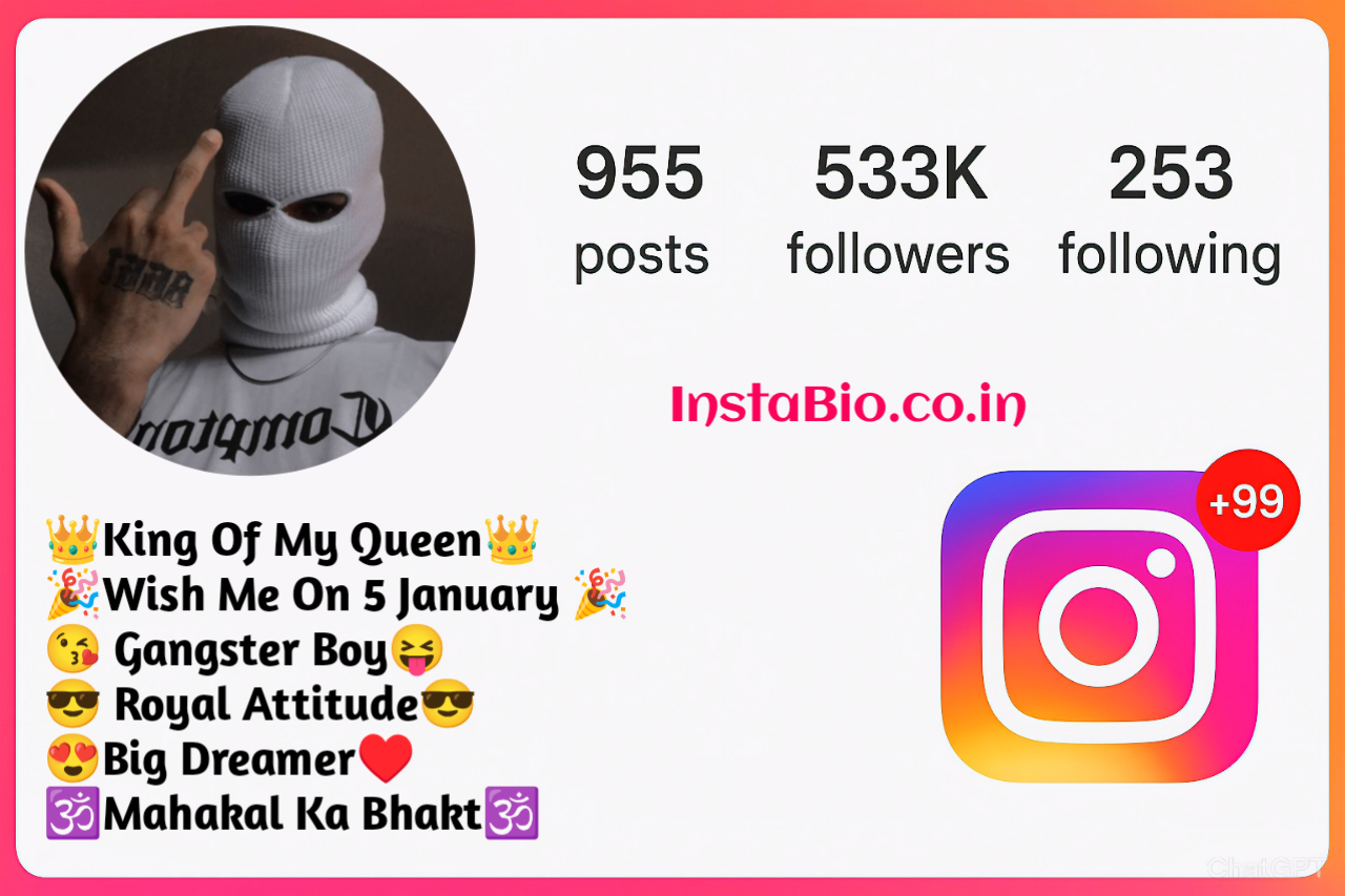Best Gangster Bio For Instagram