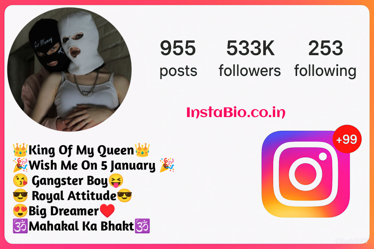 Gangster Bio For Instagram For Boy