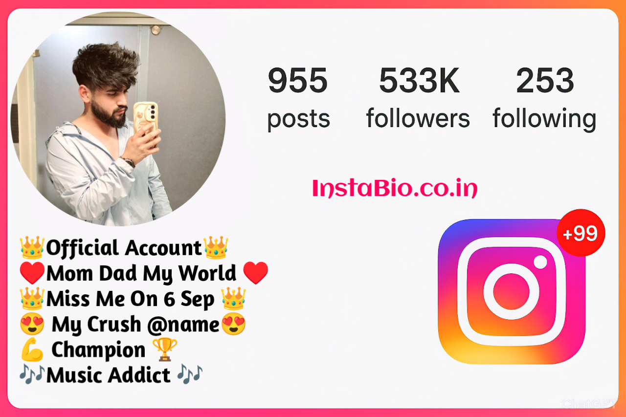 Instagram Bio For Boys Simple