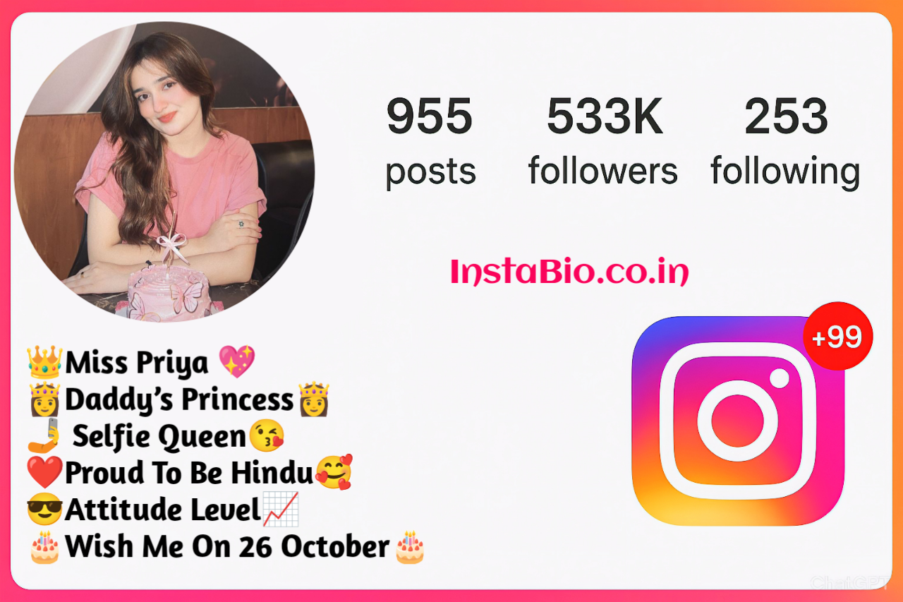 Instagram Bio For Girls Stylish