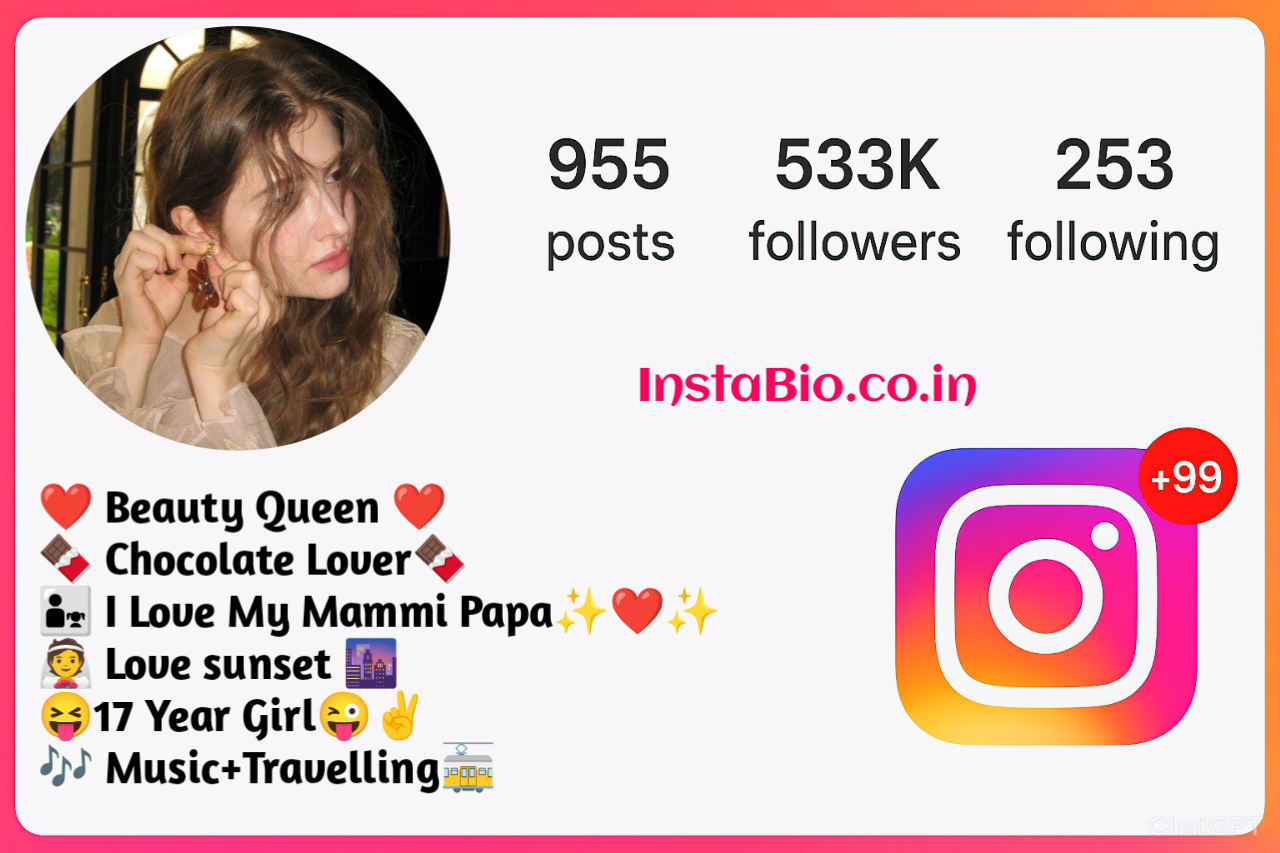 Instagram Bio For Girls Stylish Font